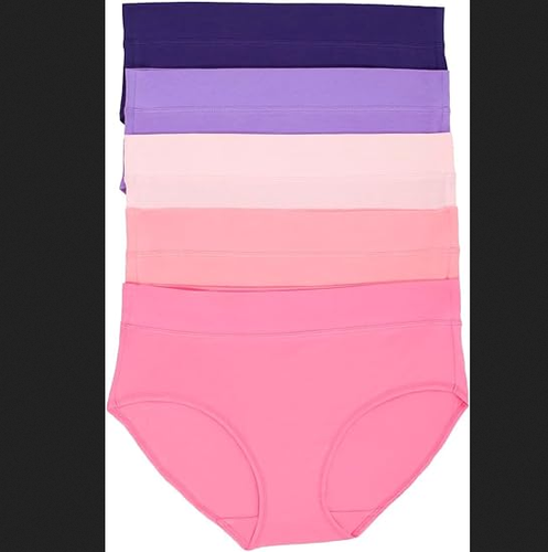 Felina Women's M Stay In Place Hipster Panties 5 Pack - Foto 6