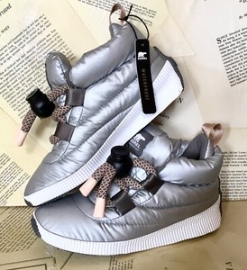 sorel out n about puffy insulated waterproof sneaker boot