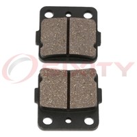 Rear Organic Brake Pads 1990-2006 Yamaha Yfz350 Banshee Set Full Kit A B D E Tp on sale Rear Organic Brake Pads 1990-2006 Yamaha Yfz350 Banshee Set Full Kit A B D E Tp on sale