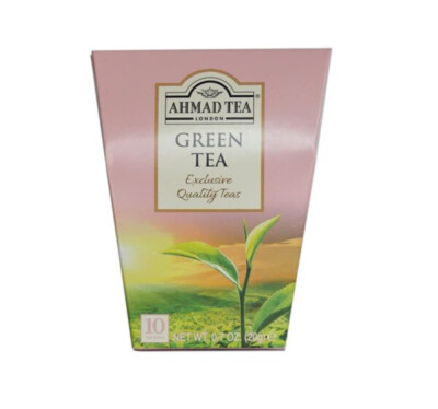 Ahmad Tea London - Green Tea 10TB #Premium Ceylon Green Tea