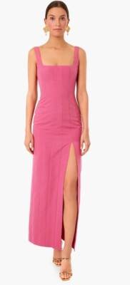 STAUD portrait dress Pink size 00 NWT $495 USD | eBay STAUD portrait dress Pink size 00 NWT $495 USD | eBay