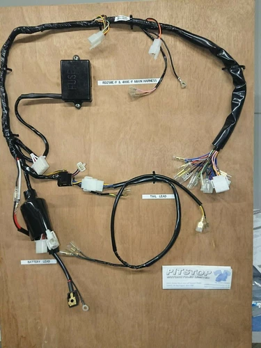 Yamaha RD250 E  &  Yamaha RD400 E  New full wiring Loom  Harness   UK models