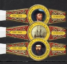 JUCAR: LA REGENTA, 500 AÑOS DE LA PRIMERA VUELTA AL MUNDO, 3 VITOLAS, COMPLETA.