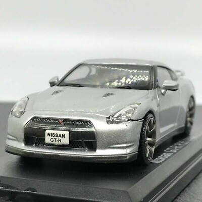 ミニカー TOP SECRET R35 1/43 SCALE MODEL SILVER Nissan Skyline GT