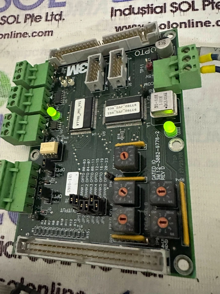 3M 12-3082-9778-2 Rev D Opto Gated IO Expansion Card P79744 9778D-JT1-V01 - Image 2 of 4