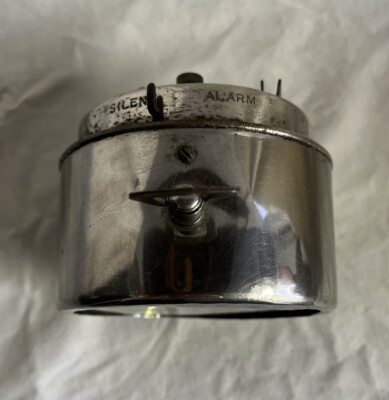 Westclox sleep-Meter 1930年?~ 目覚まし時計 Antique 1913 Westclox Sleep-Meter Alarm-Clock Ticks and Alarm