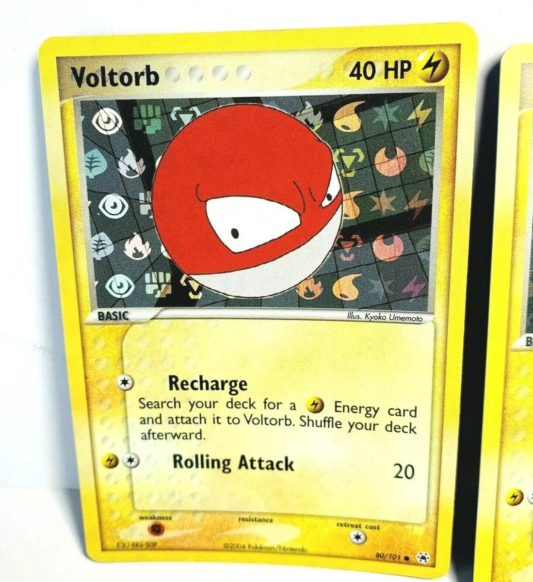 Voltorb - 80/101 - PSA 9 - Reverse Holo - Hidden Legends - Pokemon - 8 – Squeaks Game World