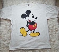 Vintage 90s Disney Designs OSFA Mickey Mouse Sleepshirt Oversized T-Shirt READ