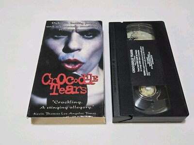 Crocodile Tears VHS 1997 Video Tape CQC Culture Q Connection OOP HTF Rare!
