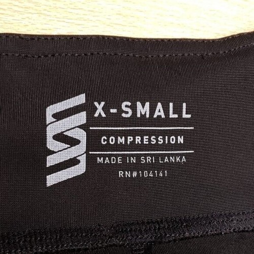 Unbranded Womens Black Compression Bike Shorts XS - Picture 4 of 4