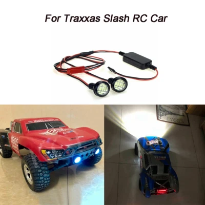 MARKENLOS Nuevo Faro LED Faro Traxxas Slash REVO E-REVO XMAXX RC Car