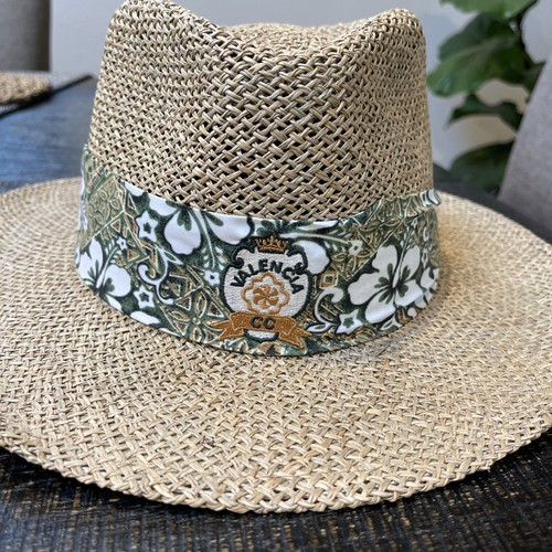 IMPERIAL Straw Green Tropical Hat | eBay