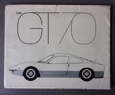 FORD GT70 orig 1971 UK Mkt Press Kit Media Info Pack with Photos