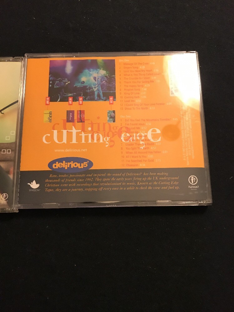 DELIRIOUS 2 cds GLO and CUTTING EDGE DOUBLE DISC christian eBay