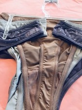 Jaclyn Smith Womens Plus 2X JS 3OH Micro Dot Mesh Thong 1ea 3pk-NEW-SHIP 24 HRS