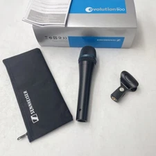 Opened e945 Wired Super Cardioid Dynamic Handheld Microphone -Early Box Version