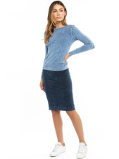 Hardtail Cotton Pencil Skirt W-321