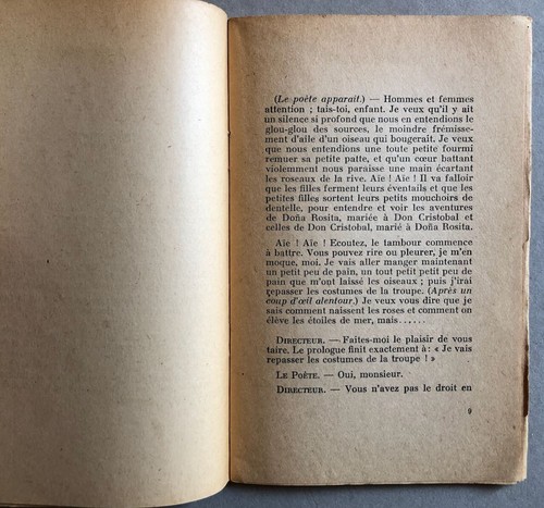 Garcia Lorca — Le petit Retable de Don Cristobal — é.o. n°/350 — Charlot — 1944. - Picture 6 of 9
