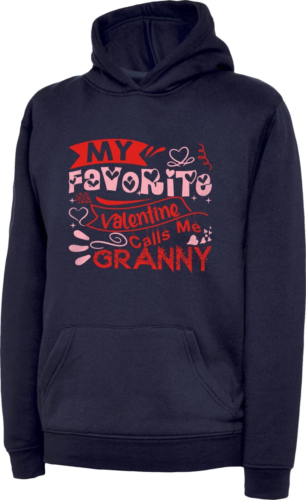 Felpa con cappuccio San Valentino Il mio preferito San Valentino mi chiama nonna regalo per nonna top