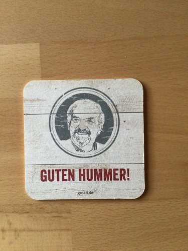 Bierdeckel Gosch Sylt Standort Bansin auf Usedom