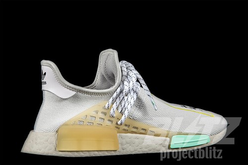 Adidas Hu NMD Pharrell Williams Pharell 2020 Q46467 Cristal Blanco - Imagen 3 de 6