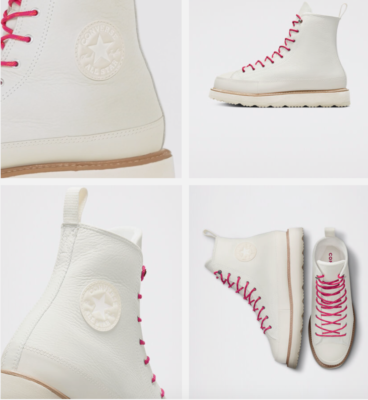 Converse Chuck Taylor Crafted Leather Terrain Boots Ivory Men\'s 8.5, Women\'s 10 Converse Chuck Taylor Unisex Crafted Leather Terrain Boot  main image 3