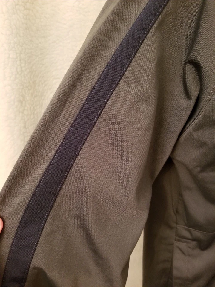 Jaqueta Reebok Masculina Tamanho P Pequena Cinza Azul - Imagem 3 de 4