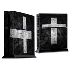 PS4 Playstation console skins decals wrap - The Cross