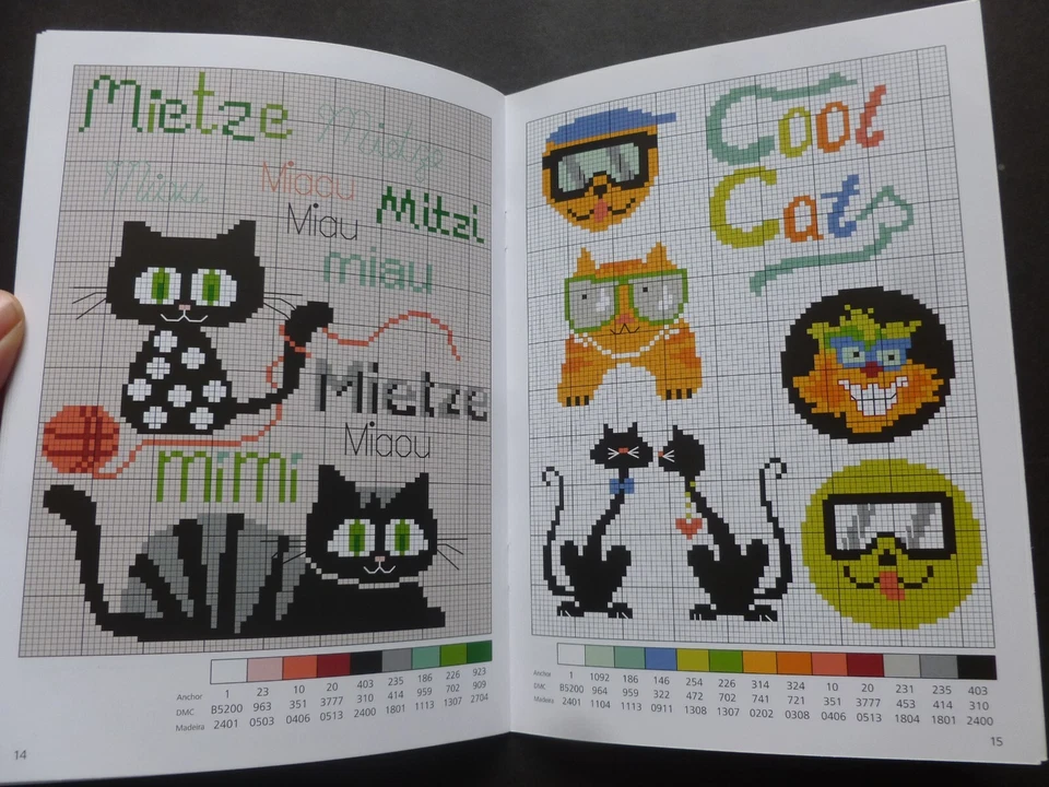 CATS – cross stitch designs by Zweigart - Image 3 of 4