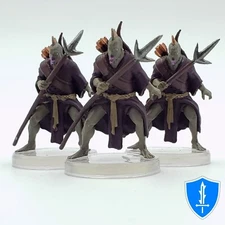 Nagaji Soldier x3 - Fearsome Forces #5 Pathfinder Battles D&D Miniature