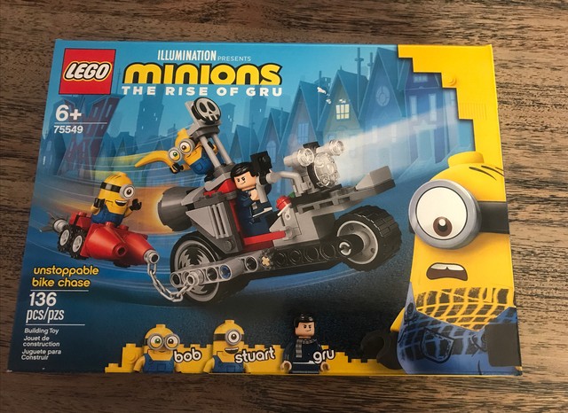 LEGO Unstoppable Bike Chase Minions (75549) for sale online | eBay