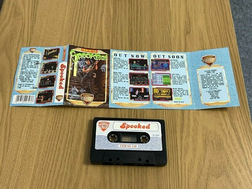 Players Spooked Commodore 64 Cassette - Rare & Working -👽👾Retro Gift Idea👾👽 - Afbeelding 7 van 12