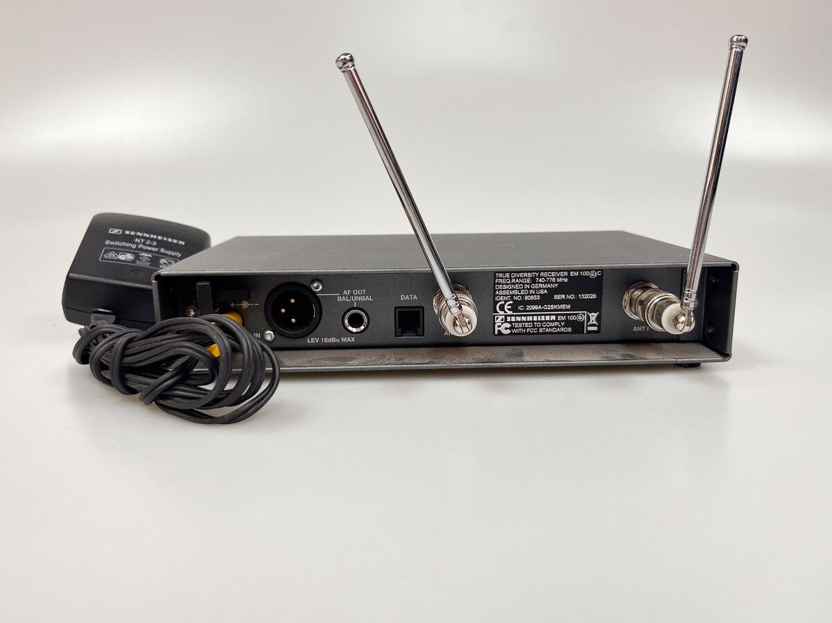 Used Sennheiser EW100 G2 Receiver & Pack (740-776 MHz) EM100 Used Sennheiser EW100 G2 Receiver & Pack (740-776 MHz) EM100