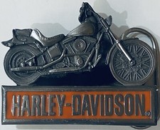 1993 SISKIYOU BUCKLE COMPANY HARLEY-DAVIDSON BUCKLE-3&rdquo;X2.5&rdquo;FITS 1.75&rdquo;BELT
