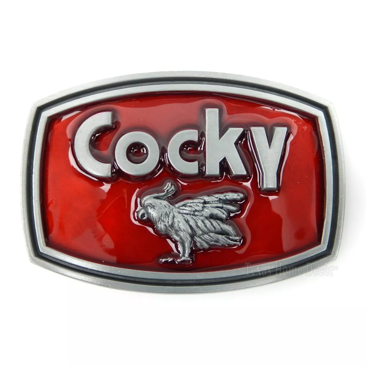 Cocky belt buckle cheap