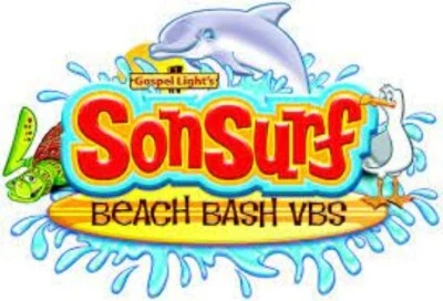 SonSurf Beach BashVBS Iron-On Transfers, Package of 10 Gospel Light
