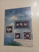 Something Special Cross Stitch Pattern Booklet Unicorn Meets Pegasus