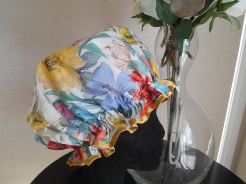 LIBERTY SHOWER CAP -TANA LAWN- 50 DESIGNS -by CONNIE CLASSICS -MADE IN AUSTRALIA - Picture 27 of 41