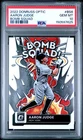 Aaron Judge 2022 Panini Donruss Optic #BS6 Bomb Squad PSA 10 Short Print SP