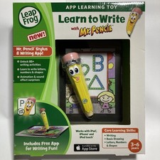 NEW Leap Frog Learn to Write w/ Mr. Pencil Stylus  Writing App Educational Toy