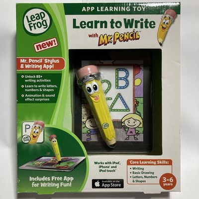 NEW Leap Frog Learn to Write w/ Mr. Pencil Stylus & Writing App Educational Toy