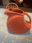 LARGE DISK PITCHER Poppy Orange FIESTAWARE FIESTA