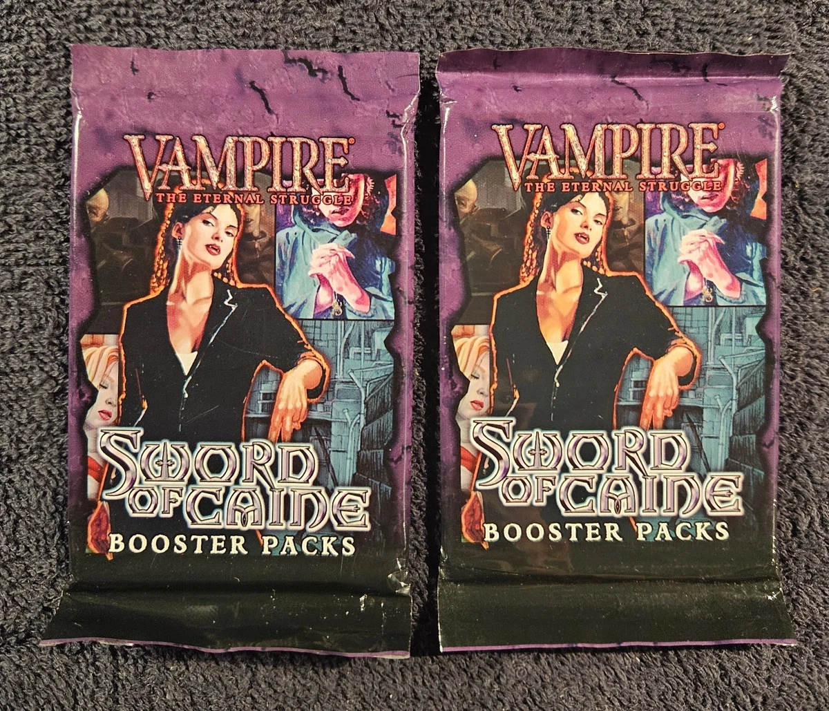 Vampire: The Eternal Struggle Sealed Collectible Card Game Packs