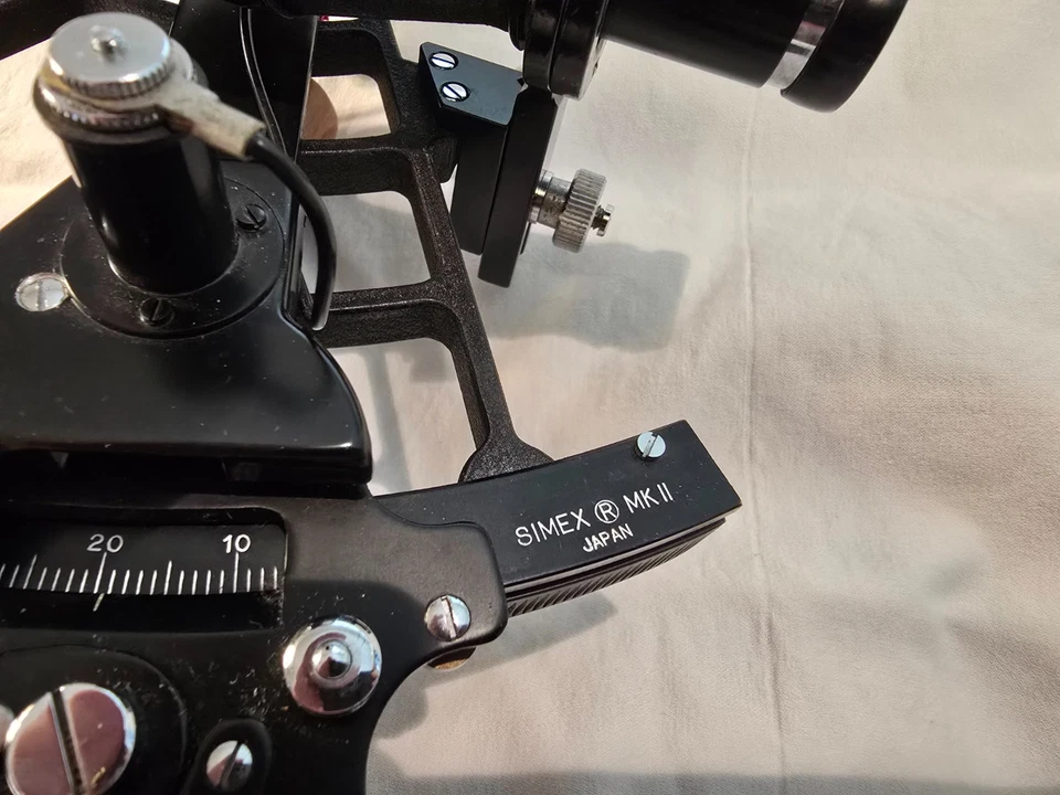 ¡Hallazgo raro! Simex Sextante con Estudio en el Hogar Cursos de Navegación Celestial y Costal Foto 4 de 4