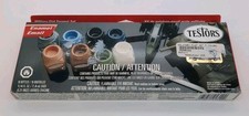 Testors Military Flat Enamel Paint Set 9131, 9 Bottles, Fast Drying, Multicolor