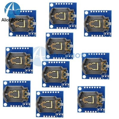 10PCS I2C RTC DS1307 AT24C32 Real Time Clock Module For AVR ARM SMD *wq