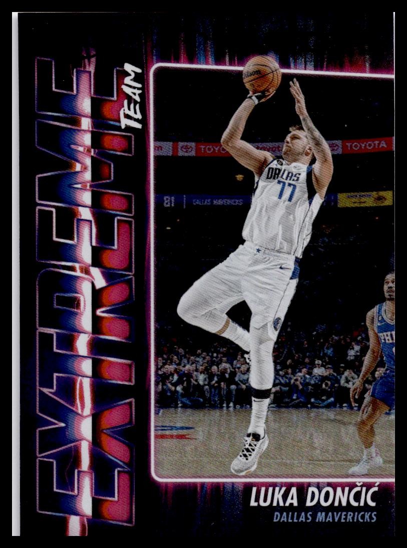 2023-24 Hoops #13 Luka Doncic Extreme Team
