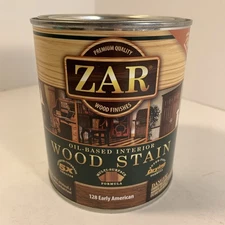 ZAR Oil-Based Interior Wood Stain 128 Early American 1 Quart New