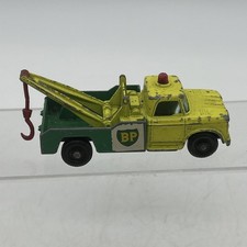 Matchbox Lesney MB13 Dodge Wreck Truck BP Tow Truck Diecast England