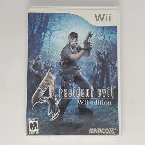 Resident Evil 4 Wii Edition Nintendo Wii  CIB Complete w Manual Tested Good Cond